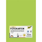 FOLIA Dekorkarton, 2 oldalas, A4, 300 g, 50 lap, FOLIA, tavaszzöld