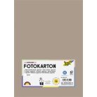 FOLIA Dekorkarton, 2 oldalas, A4, 300 g, 50 lap, FOLIA, cappuccino