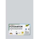 FOLIA Dekorkarton, 2 oldalas, A4, 300 g, 50 lap, FOLIA, világosszürke