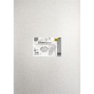 FOLIA Dekorkarton tömb, csillámos, 1 oldalas, 50x70 cm, 300g, 5 lap, FOLIA, ezüst
