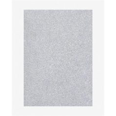   FOLIA Dekorkarton tömb, csillámos, 1 oldalas, 50x70 cm, 300g, 5 lap, FOLIA, ezüst