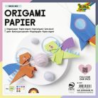 FOLIA Origami papír, 20x20 cm, 70 g, 500 lap, FOLIA, vegyes színek