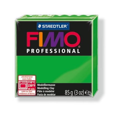 FIMO Gyurma, 85 g, égethető, FIMO "Professional", zöld