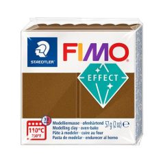   FIMO Gyurma, 57 g, égethető, FIMO "Effect", metál antik bronz
