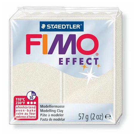 FIMO Gyurma, 57 g, égethető, FIMO "Effect", metál gyöngyház