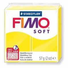   FIMO Gyurma, 57 g, égethető, FIMO "Soft", citromsárga