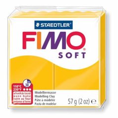   FIMO Gyurma, 57 g, égethető, FIMO "Soft", napsárga