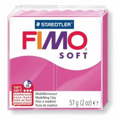 FIMO Gyurma, 57 g, égethető, FIMO "Soft", málna