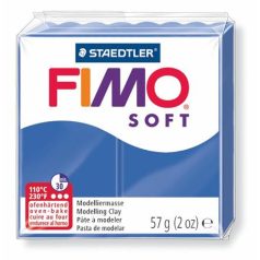   FIMO Gyurma, 57 g, égethető, FIMO "Soft", fényes kék