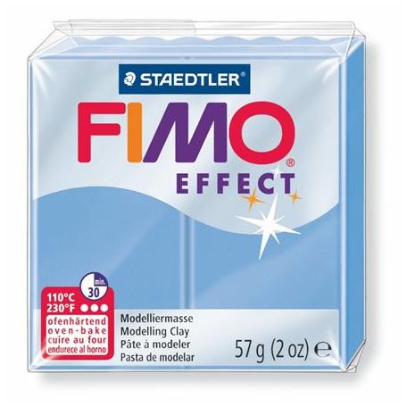 FIMO Gyurma, 57 g, égethető, FIMO "Effect", kékachát