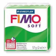   FIMO Gyurma, 57 g, égethető, FIMO "Soft", trópusi zöld