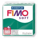 FIMO Gyurma, 56 g, égethető, FIMO "Soft", smaragdzöld