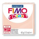 FIMO Gyurma, 42 g, égethető, FIMO "Kids", halvány rózsaszín