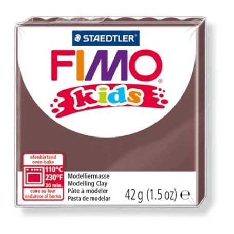 FIMO Gyurma, 42 g, égethető, FIMO "Kids", barna