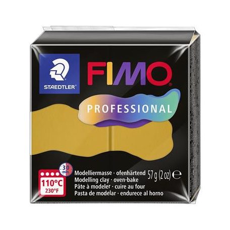 FIMO Gyurma, 57 g, égethető, FIMO "Professional", okker