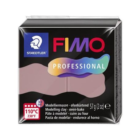 FIMO Gyurma, 57 g, égethető, FIMO "Professional", dusty pink