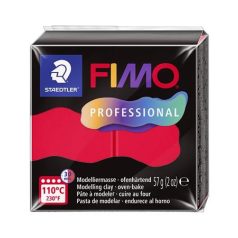   FIMO Gyurma, 57 g, égethető, FIMO "Professional", piros