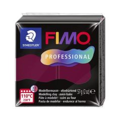   FIMO Gyurma, 57 g, égethető, FIMO "Professional", bordeaux