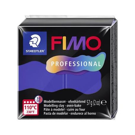 FIMO Gyurma, 57 g, égethető, FIMO "Professional", királykék