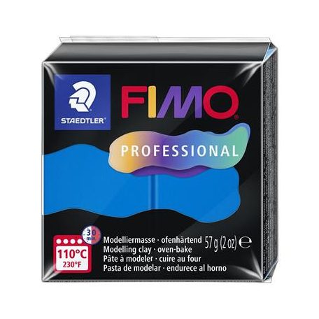 FIMO Gyurma, 57 g, égethető, FIMO "Professional", kék