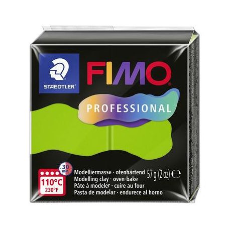 FIMO Gyurma, 57 g, égethető, FIMO "Professional", világoszöld