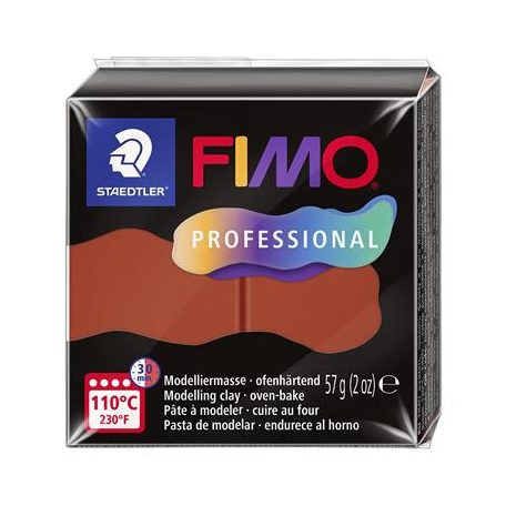 FIMO Gyurma, 57 g, égethető, FIMO "Professional", terrakotta