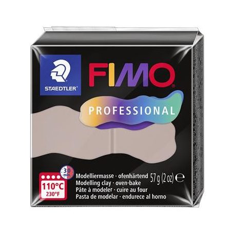 FIMO Gyurma, 57 g, égethető, FIMO "Professional", taupe