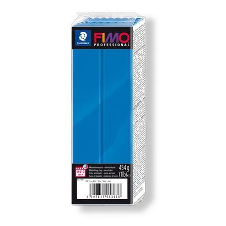 FIMO Gyurma, 454 g, égethető, FIMO "Professional", kék