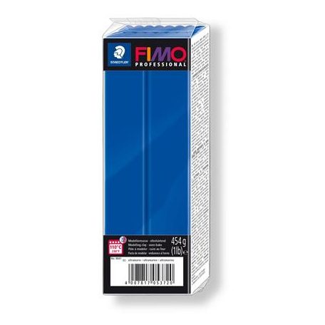FIMO Gyurma, 454 g, égethető, FIMO "Professional", ultramarin