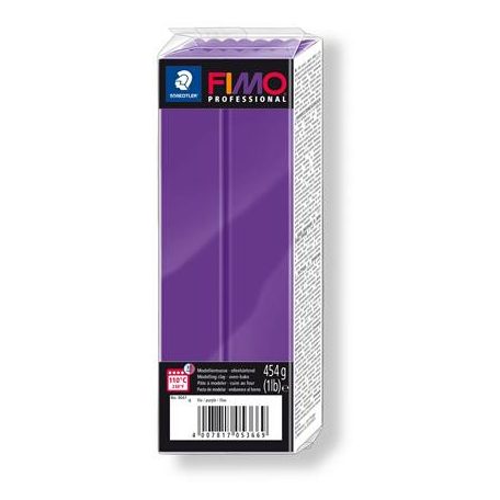 FIMO Gyurma, 454 g, égethető, FIMO "Professional", lila