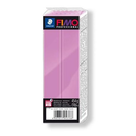 FIMO Gyurma, 454 g, égethető, FIMO "Professional", levendula
