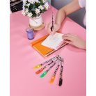 FLEXOFFICE Golyóstoll, 0,25 mm, kupakos, FLEXOFFICE "FO-058 Tropical", kék