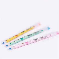   FLEXOFFICE Golyóstoll, 0,3 mm, kupakos, FLEXOFFICE "Rowin", kék