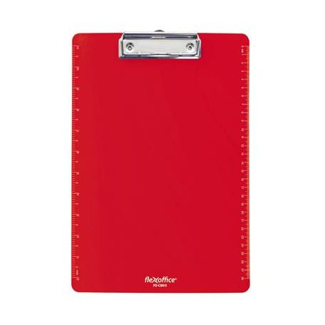 FLEXOFFICE Felírótábla, A4, műanyag, FLEXOFFICE "FO-CB011", piros
