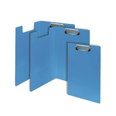   FLEXOFFICE Felírótábla, fedeles, A4, műanyag, FLEXOFFICE "FO-CB03", kék