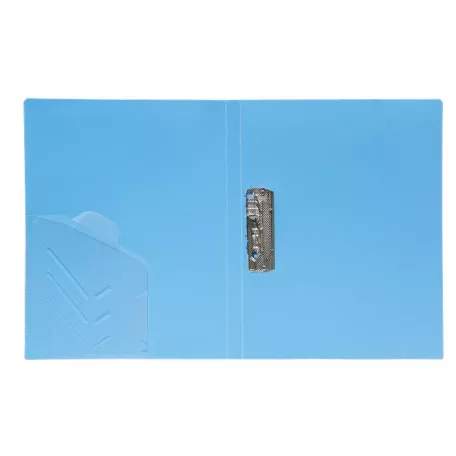FLEXOFFICE Villámzáras mappa, PP, A4, FLEXOFFICE "FO-CF02", kék