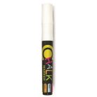 FLEXOFFICE Krétamarker, 2,5 mm, 1 db/bliszter, FLEXOFFICE "Chalkmarker", fehér