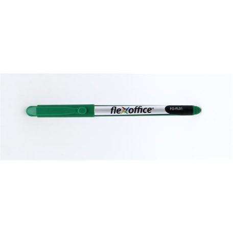 FLEXOFFICE Tűfilc, 0,3 mm, FLEXOFFICE "FL01", zöld