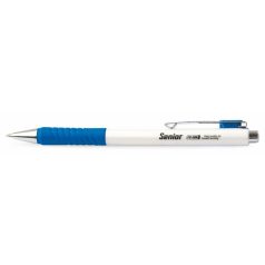   FLEXOFFICE Golyóstoll, 0,4 mm, nyomógombos, FLEXOFFICE "Senior", kék