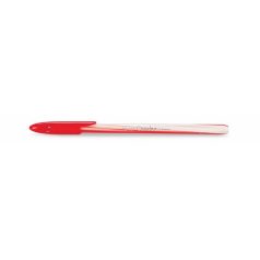   FLEXOFFICE Golyóstoll, 0,3 mm, kupakos, FLEXOFFICE "Candee", piros