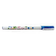   FLEXOFFICE Golyóstoll, 0,3 mm, kupakos, FLEXOFFICE "Monstar", kék