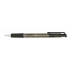 FLEXOFFICE Golyóstoll, 0,4 mm, nyomógombos, FLEXOFFICE "EasyGrip", fekete