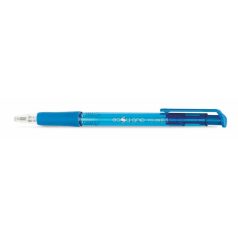   FLEXOFFICE Golyóstoll, 0,4 mm, nyomógombos, FLEXOFFICE "EasyGrip", kék