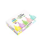 FLEXOFFICE Szövegkiemelő készlet, 1-5 mm, FLEXOFFICE "Flexliner", vegyes pasztell színek