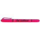 FLEXOFFICE Szövegkiemelő, 1,0/4,0 mm, kétvégű, FLEXOFFICE "HL01", rózsaszín