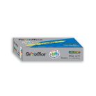 FLEXOFFICE Szövegkiemelő, 1,0/4,0 mm, kétvégű, FLEXOFFICE "HL01", sárga
