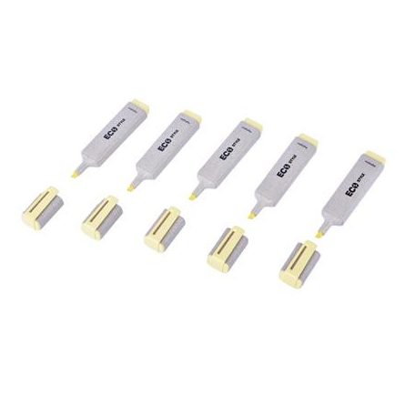 FLEXOFFICE Szövegkiemelő, 1-4 mm, FLEXOFFICE "HL05 Eco Style", sárga