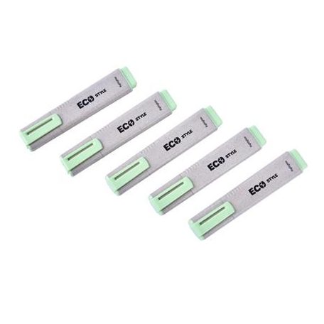 FLEXOFFICE Szövegkiemelő, 1-4 mm, FLEXOFFICE "HL05 Eco Style", zöld