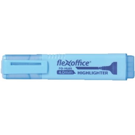 FLEXOFFICE Szövegkiemelő, 1-4 mm, FLEXOFFICE "HL05", kék