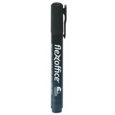  FLEXOFFICE Alkoholos marker, 1,5 mm, kúpos, FLEXOFFICE "PM03", fekete